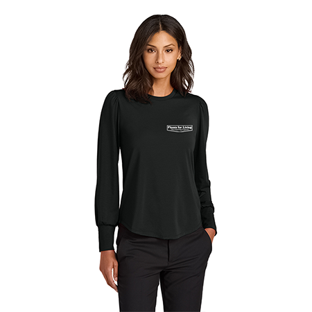 Mercer+Mettle Women’s Stretch Long Sleeve Blouse