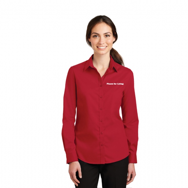 Lady's Port Authority SuperPro Twill Shirt #2