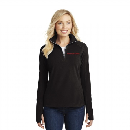 Lady's Port Authority Microfleece 1/2-Zip Pullover